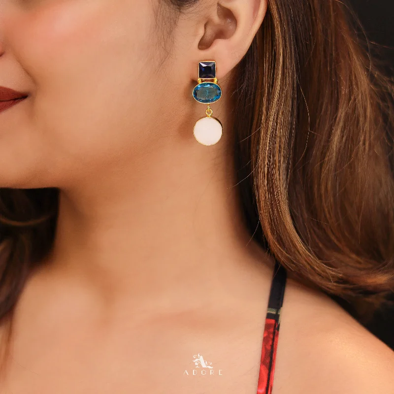 Flash Sale On Exquisite Jewelry – Don't Miss Out Glossy Square And Oval MOP Earring Flash Sale On Exquisite Jewelry – Don't Miss Out Glossy Square And Oval MOP Earring