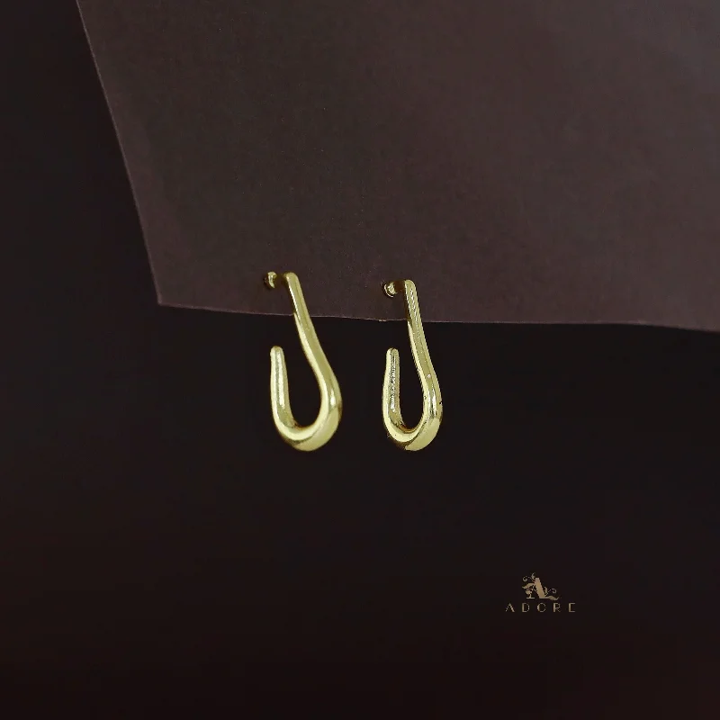 Upgrade Your Jewelry Collection For Less Emily Golden Hook Earring