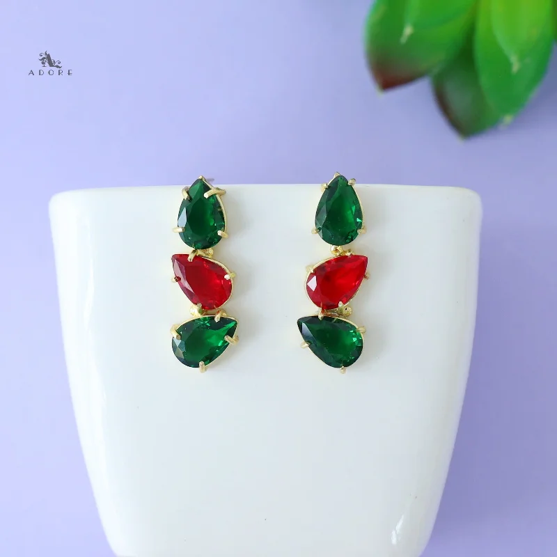 The Perfect Jewelry Piece At The Perfect Discount Hilaria 3 Stone Earring