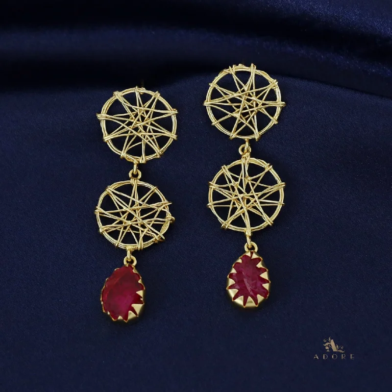 Bold And Beautiful Jewelry Now At Irresistible Prices Monica Dream Catcher Claw Dyed Stone Earring Bold And Beautiful Jewelry Now At Irresistible Prices Monica Dream Catcher Claw Dyed Stone Earring