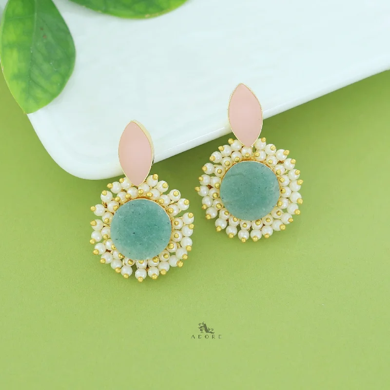Rose + Amazonite Green