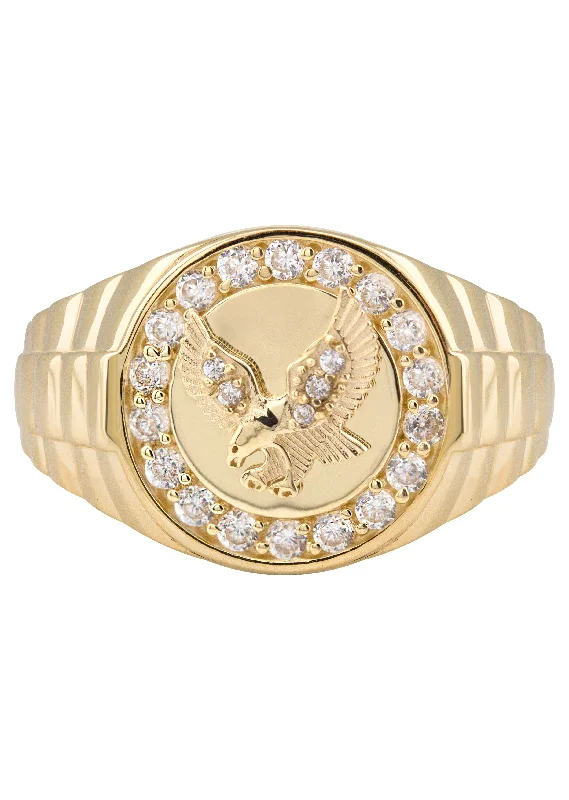 Best Jewelry Sale Prices – Limited-Time Offer 10K Gold Cz Eagle Ring For Men | 2.6 Grams Best Jewelry Sale Prices – Limited-Time Offer 10K Gold Cz Eagle Ring For Men | 2.6 Grams