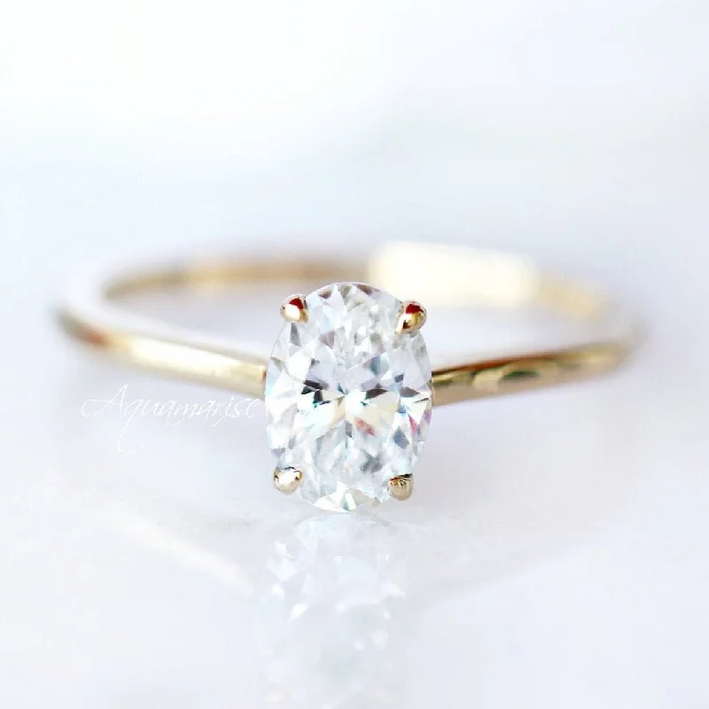 Dazzle With Discounts – Shop Jewelry On Sale 1CT Solitaire Moissanite Engagement Ring- 14K Solid Yellow Gold Diamond Ring Dazzle With Discounts – Shop Jewelry On Sale 1CT Solitaire Moissanite Engagement Ring- 14K Solid Yellow Gold Diamond Ring