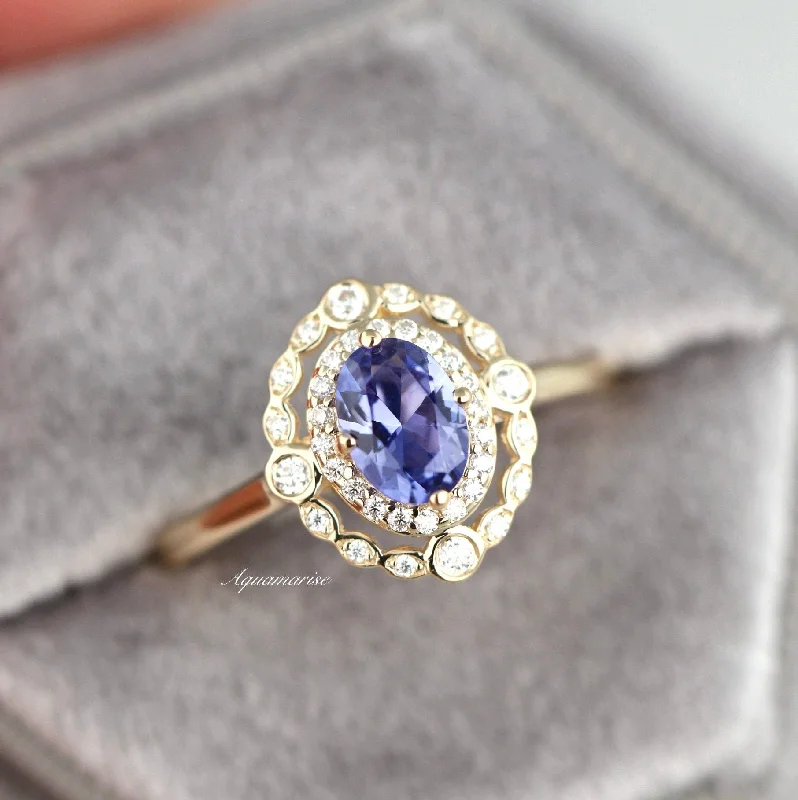 High-Quality Jewelry At A Fraction Of The Cost Valentina Natural Tanzanite Engagement Ring- 10K/14K/18K Solid Yellow Gold High-Quality Jewelry At A Fraction Of The Cost Valentina Natural Tanzanite Engagement Ring- 10K/14K/18K Solid Yellow Gold