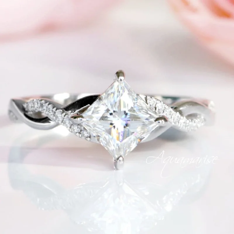 Exclusive Online Discounts On Stylish Jewelry Sophia Engagement Ring- 10K/ 14K/ 18k White Gold