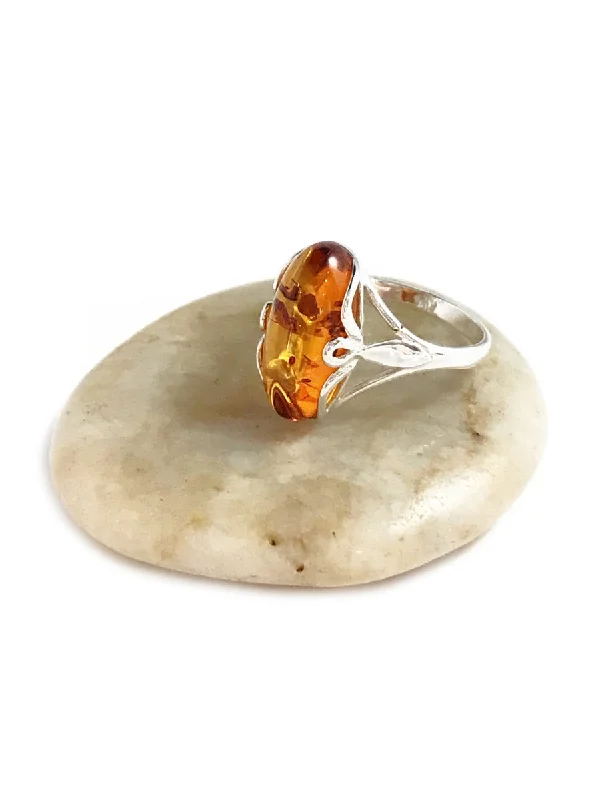 Limited-Time Jewelry Sale – Elegant Styles At Less Amber Twist Ring