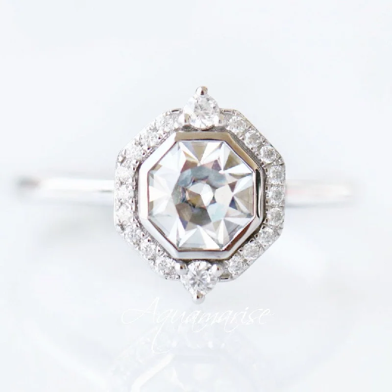 Seasonal Jewelry Sale – Upgrade Your Collection Octavia Engagement Ring- 14K White Gold Seasonal Jewelry Sale – Upgrade Your Collection Octavia Engagement Ring- 14K White Gold