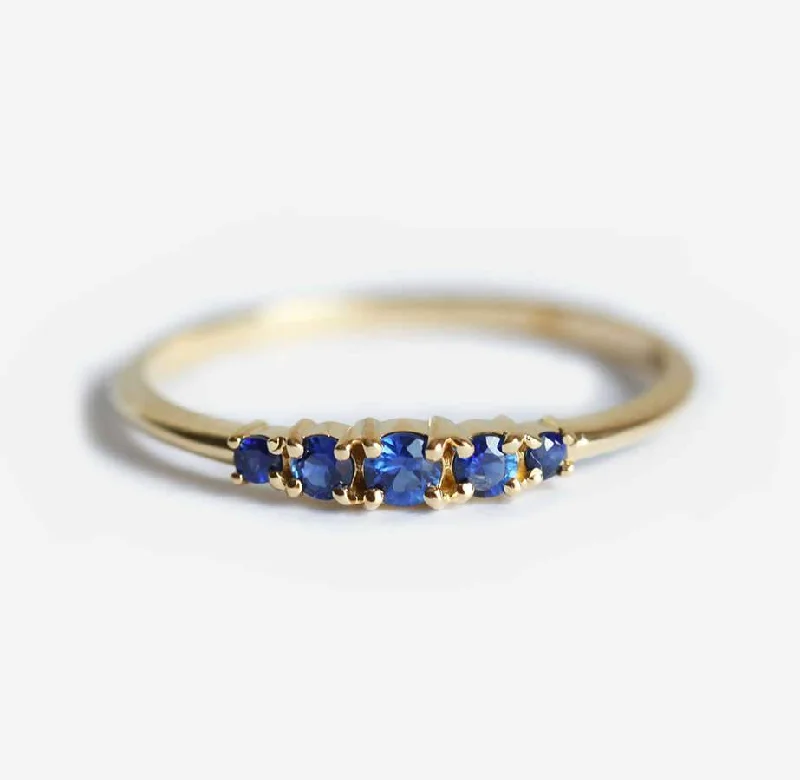 Nova Blue Sapphire Ring