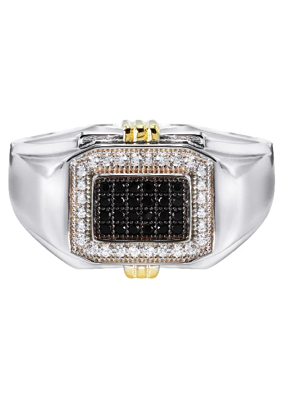 Discover Unique Jewelry With Special Limited-Time Offers Mens Silver CZ Signet Ring | Appx 5.5 Grams Discover Unique Jewelry With Special Limited-Time Offers Mens Silver CZ Signet Ring | Appx 5.5 Grams