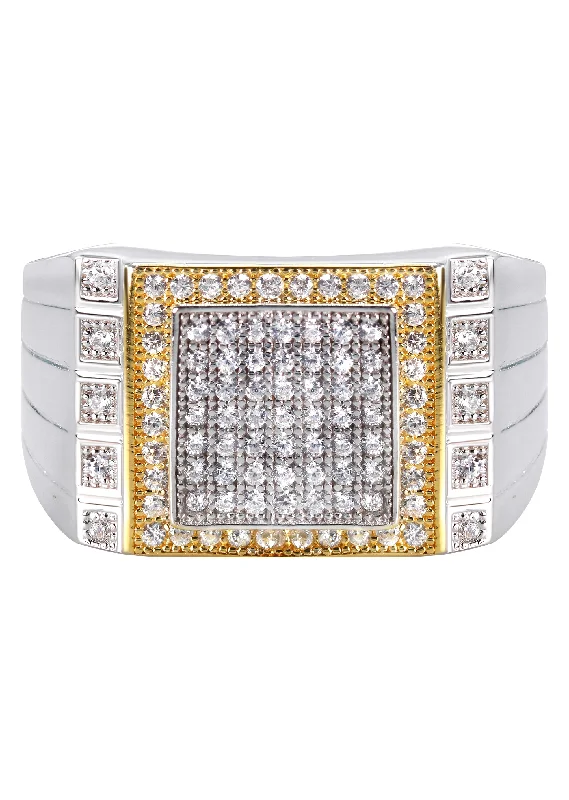 Bold And Beautiful Jewelry Now At Irresistible Prices Mens Silver CZ Pinky Ring | Appx 7.4 Grams Bold And Beautiful Jewelry Now At Irresistible Prices Mens Silver CZ Pinky Ring | Appx 7.4 Grams