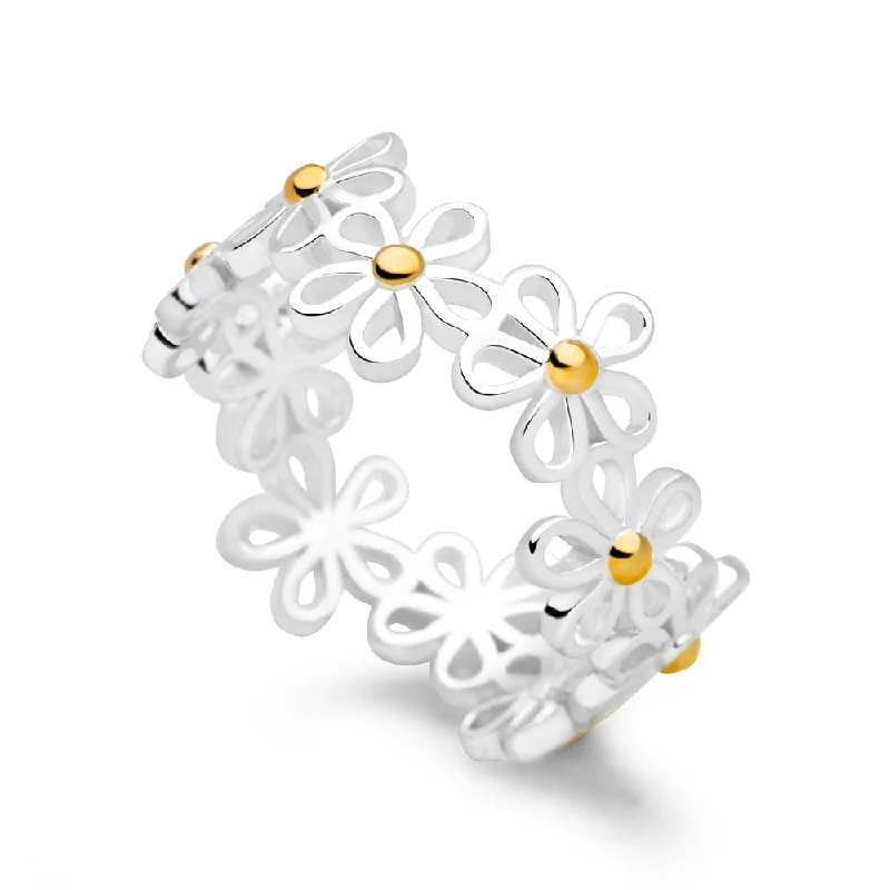 Daisy Bridge Ring