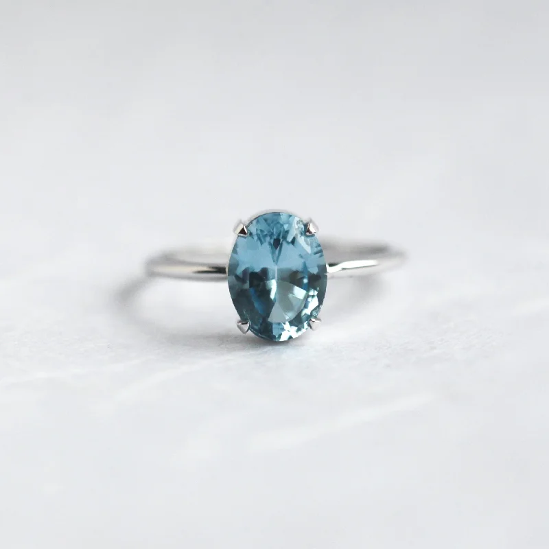 Best-Selling Jewelry Now Available At Special Deals Desiree Oval Aquamarine Ring