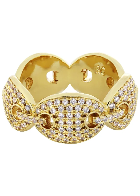 Don't Miss Out On Jaw-Dropping Jewelry Discounts Gold Plated Gucci Ring | 7.5 Grams