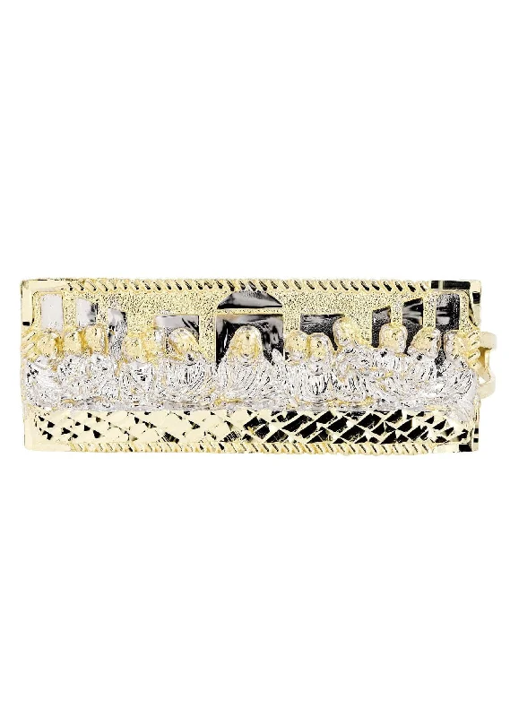 Fashion-Forward Jewelry At Incredible Prices Last Supper 10K Gold Mens Ring | 13.6 Grams Fashion-Forward Jewelry At Incredible Prices Last Supper 10K Gold Mens Ring | 13.6 Grams