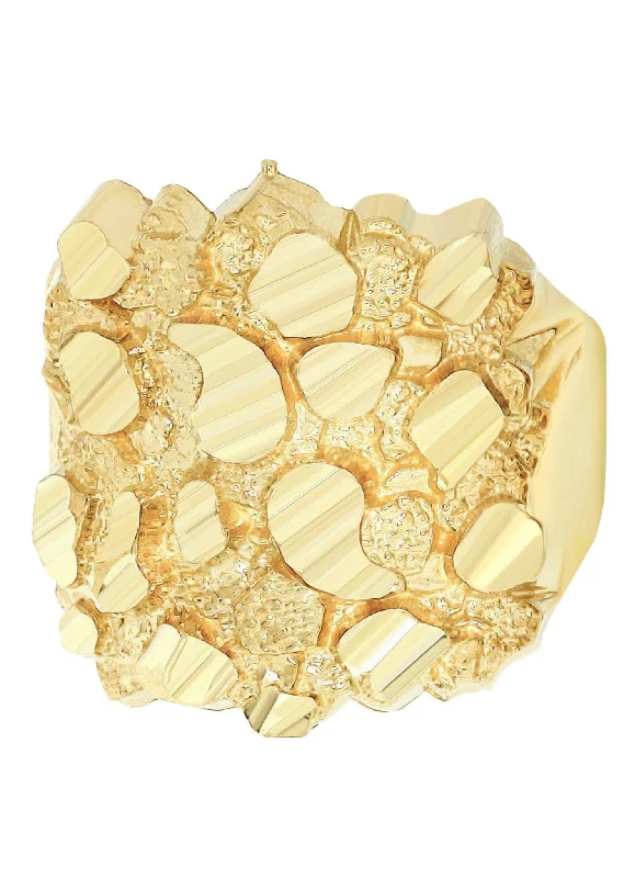 Bestselling Jewelry At Special Promotional Rates Gold Nugget Ring- 10K Gold | 6.1 Grams Bestselling Jewelry At Special Promotional Rates Gold Nugget Ring- 10K Gold | 6.1 Grams