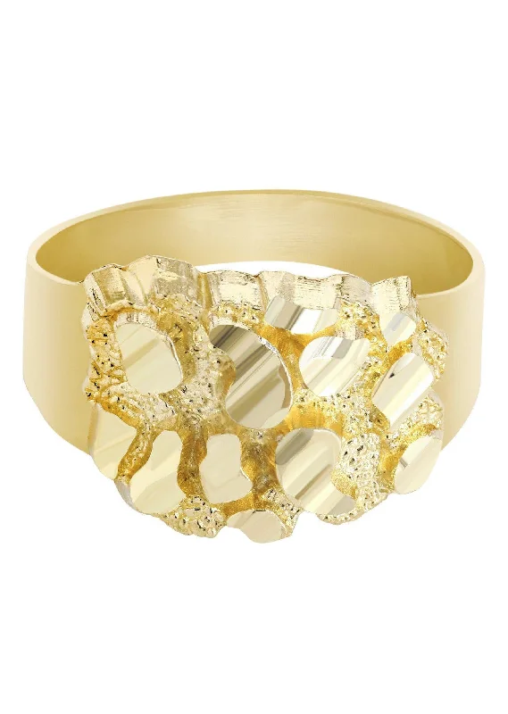 Fashion-Forward Jewelry At Incredible Prices Gold Nugget Ring - 10K Gold | 4.5 Grams Fashion-Forward Jewelry At Incredible Prices Gold Nugget Ring - 10K Gold | 4.5 Grams