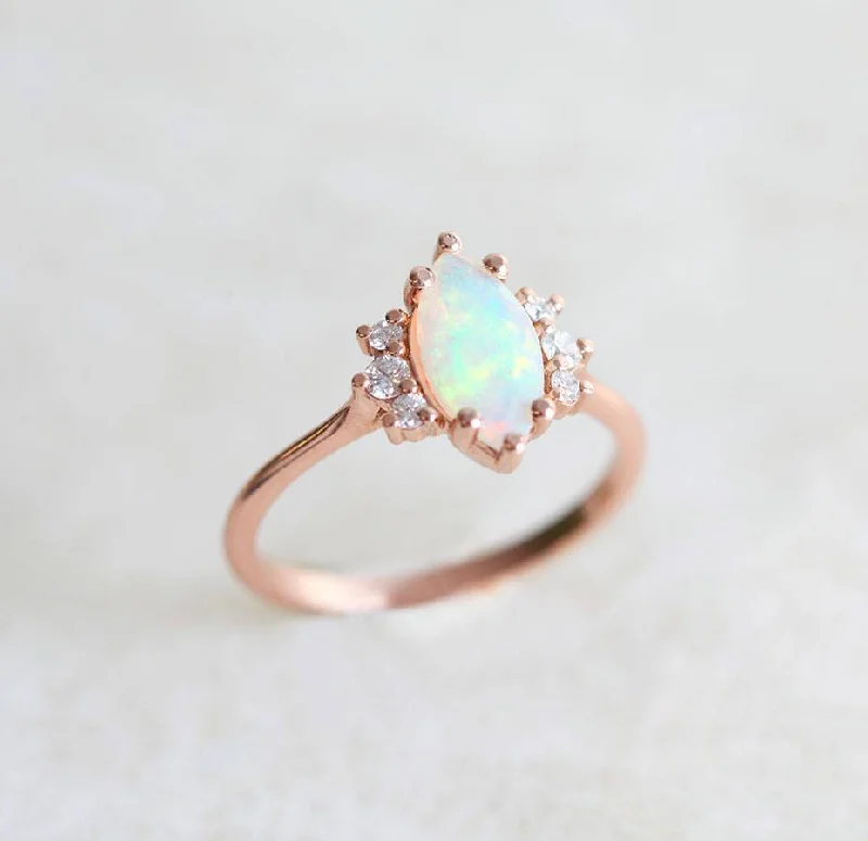 Grab Your Favorite Jewelry At The Lowest Prices Sophia Opal Ring