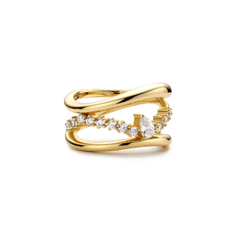 Jewelry Flash Sale – Stylish Designs At Unbeatable Rates Gold Sparkle Ring