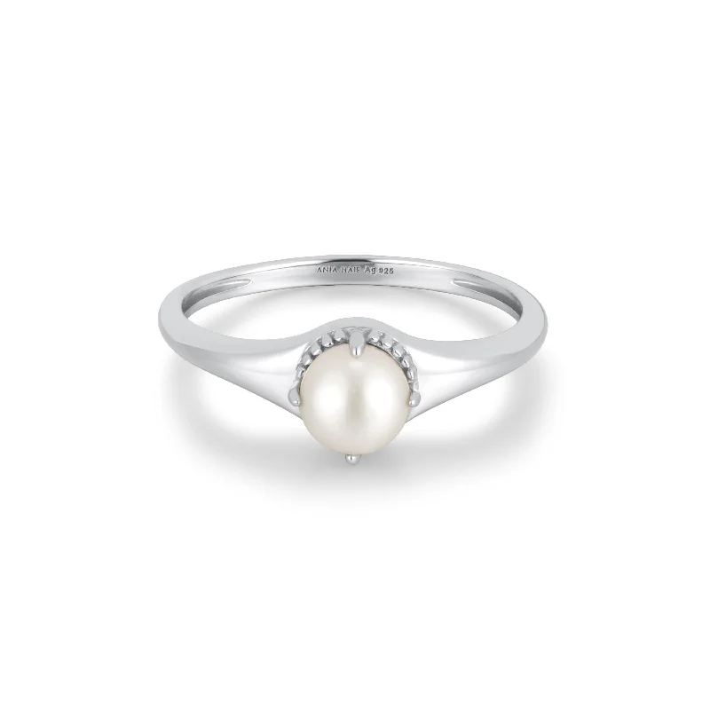 High-End Sparkle, Low-End Prices – Jewelry Sale Live Silver Freshwater Pearl Stacking Ring High-End Sparkle, Low-End Prices – Jewelry Sale Live Silver Freshwater Pearl Stacking Ring