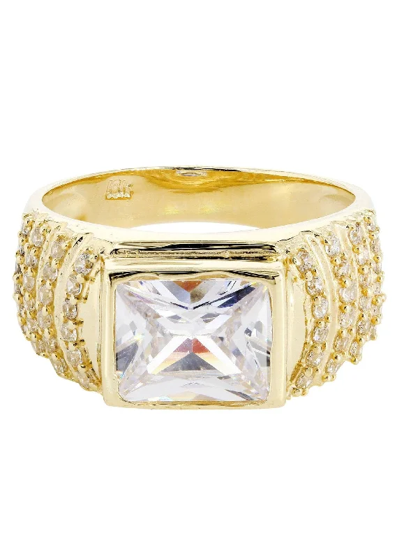 Unmissable Jewelry Sale – Shop Before It's Too Late Rock Crystal 10K Gold Mens Ring | 7.8 Grams Unmissable Jewelry Sale – Shop Before It's Too Late Rock Crystal 10K Gold Mens Ring | 7.8 Grams