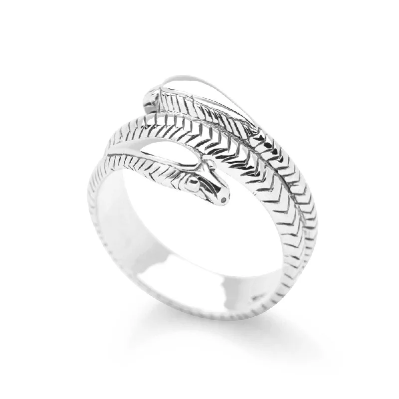 Serpent Embrace Ring