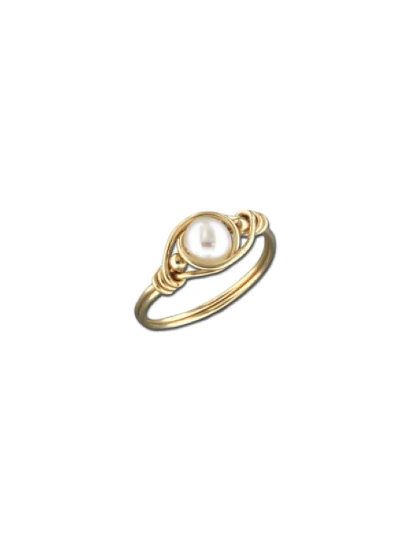 Flash Sale On Exquisite Jewelry – Don't Miss Out Wrapped Pearl Ring