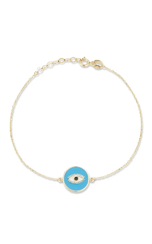 Final Call – Shop Exquisite Jewelry Before It's Gone 14K Gold Evil Eye Bracelet