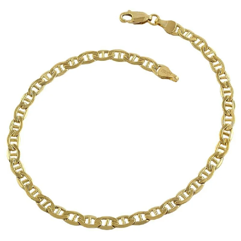 Exclusive Jewelry Bundles At Discounted Prices 14k Yellow Gold Filled Mariner Link Bracelet 8.5 Inch