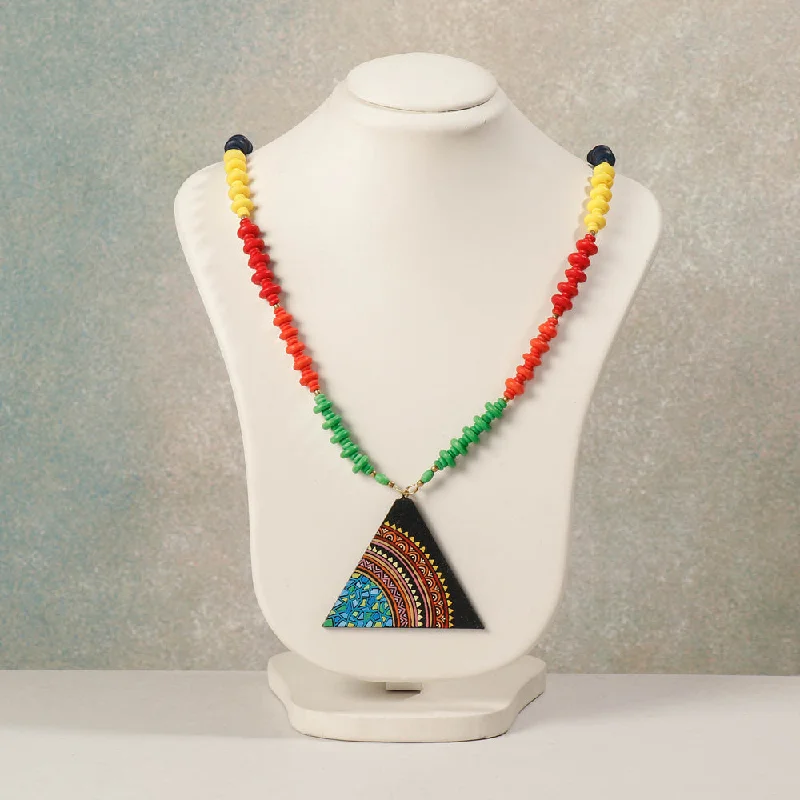 Jewelry Sale – Exclusive Styles At Lower Prices Miniature Handpainted Wooden Necklace With Beads Jewelry Sale – Exclusive Styles At Lower Prices Miniature Handpainted Wooden Necklace With Beads