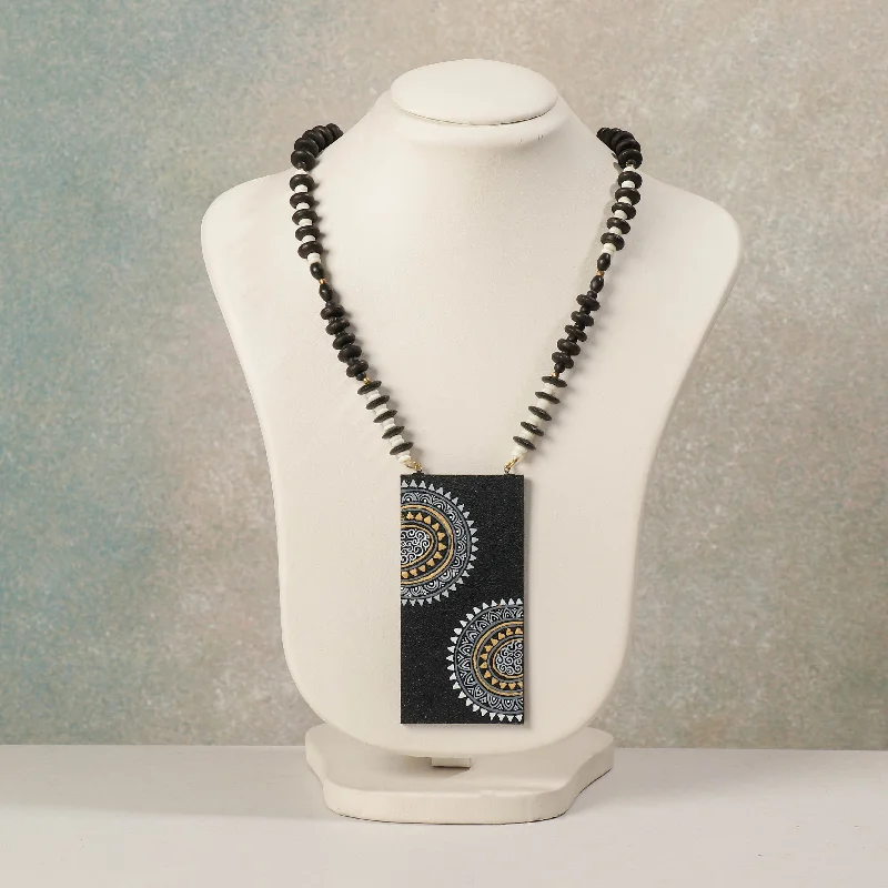 The Biggest Jewelry Sale Of The Year Is Here Miniature Handpainted Wooden Necklace With Beads The Biggest Jewelry Sale Of The Year Is Here Miniature Handpainted Wooden Necklace With Beads