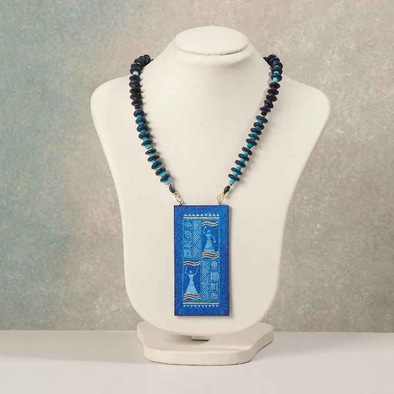 Shop Jewelry That Shines Without The High Price Miniature Handpainted Wooden Necklace With Beads Shop Jewelry That Shines Without The High Price Miniature Handpainted Wooden Necklace With Beads