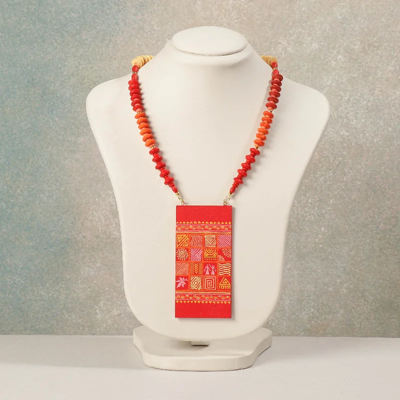 Flash Jewelry Sale – Get Stunning Pieces At Low Prices Miniature Handpainted Wooden Necklace With Beads Flash Jewelry Sale – Get Stunning Pieces At Low Prices Miniature Handpainted Wooden Necklace With Beads