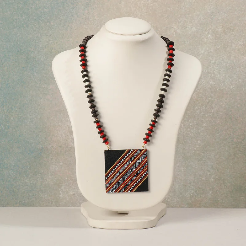Jewelry Clearance Sale – Final Reductions Miniature Handpainted Wooden Necklace With Beads Jewelry Clearance Sale – Final Reductions Miniature Handpainted Wooden Necklace With Beads