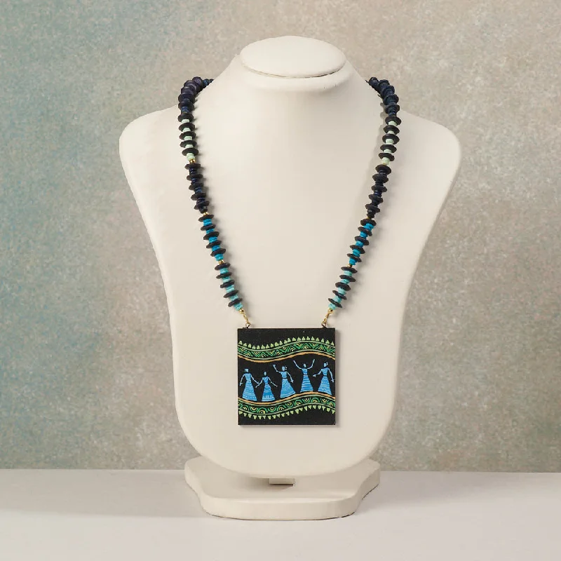 Dazzle With Discounts – Shop Jewelry On Sale Miniature Handpainted Wooden Necklace With Beads Dazzle With Discounts – Shop Jewelry On Sale Miniature Handpainted Wooden Necklace With Beads