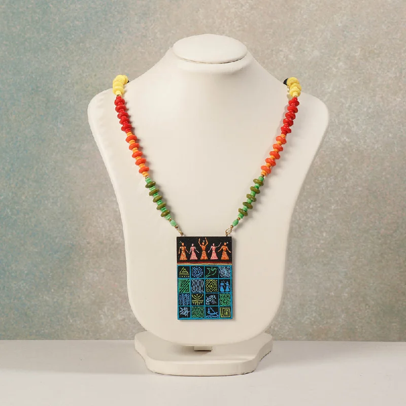 Special Jewelry Deals – Upgrade Your Collection Miniature Handpainted Wooden Necklace With Beads Special Jewelry Deals – Upgrade Your Collection Miniature Handpainted Wooden Necklace With Beads
