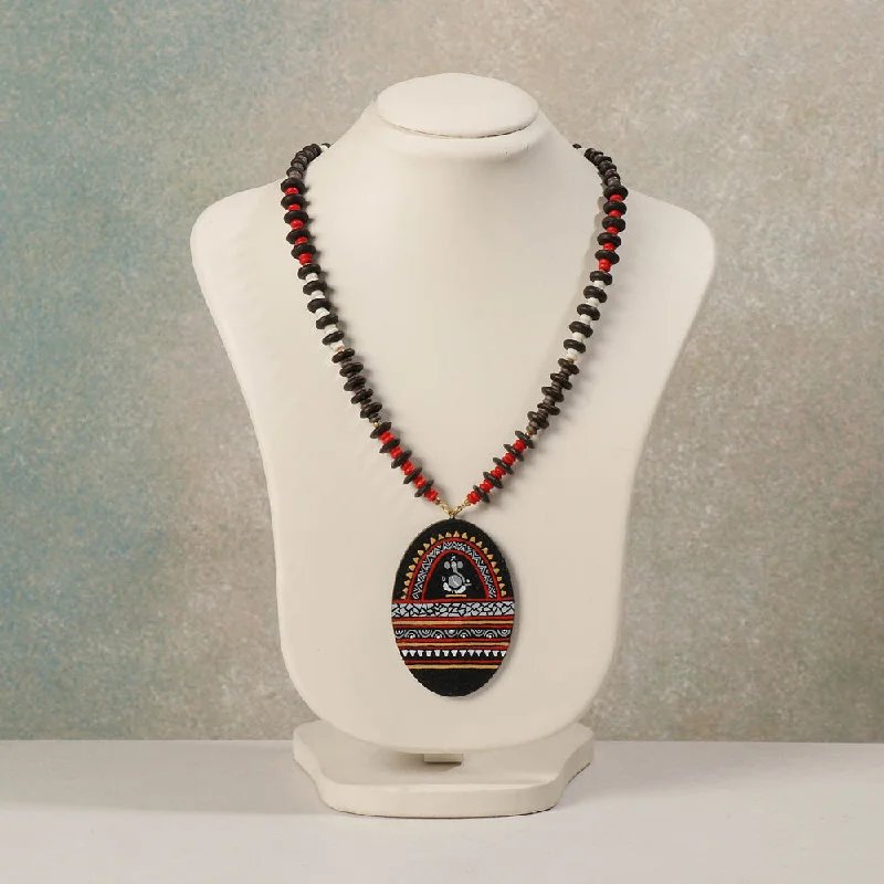 Flash Sale On Stunning Jewelry – Don't Miss Out Miniature Handpainted Wooden Necklace With Beads Flash Sale On Stunning Jewelry – Don't Miss Out Miniature Handpainted Wooden Necklace With Beads