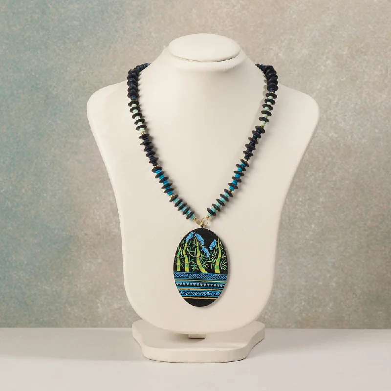 Exclusive Jewelry Offers – Shine For Less Miniature Handpainted Wooden Necklace With Beads Exclusive Jewelry Offers – Shine For Less Miniature Handpainted Wooden Necklace With Beads