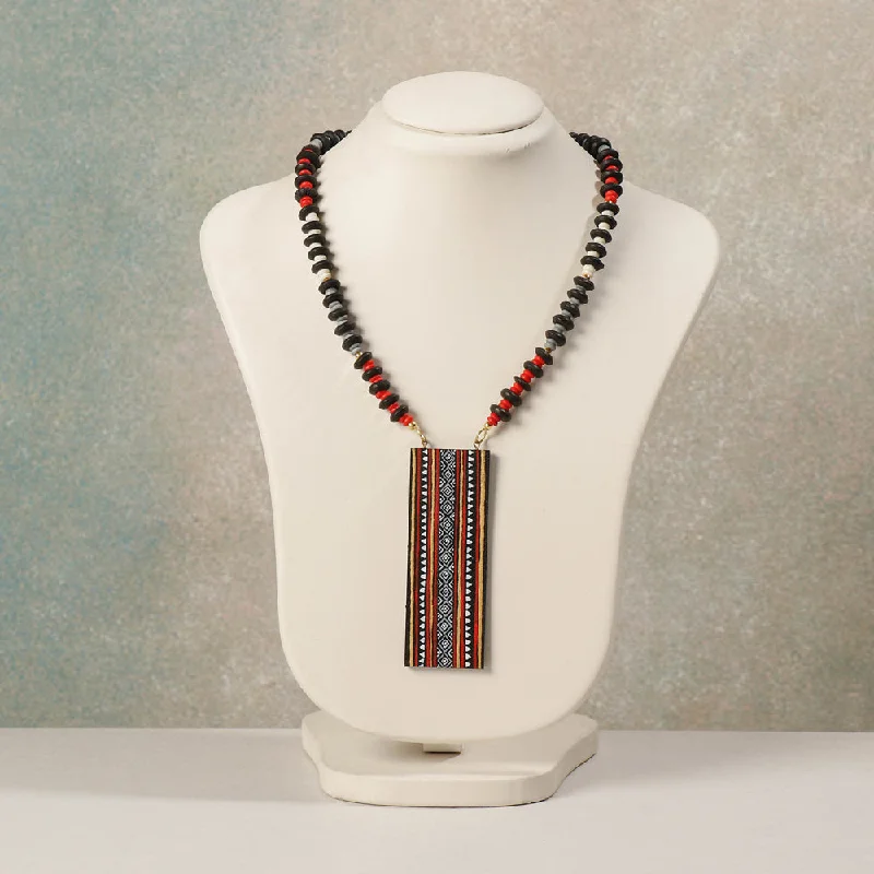 Limited-Stock Jewelry Clearance – Grab Your Favorites Now Miniature Handpainted Wooden Necklace With Beads Limited-Stock Jewelry Clearance – Grab Your Favorites Now Miniature Handpainted Wooden Necklace With Beads