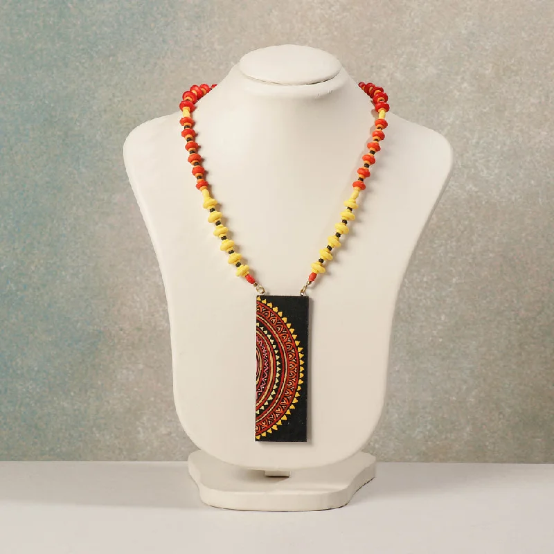 Exclusive Jewelry Bundles At Discounted Rates Miniature Handpainted Wooden Necklace With Beads Exclusive Jewelry Bundles At Discounted Rates Miniature Handpainted Wooden Necklace With Beads