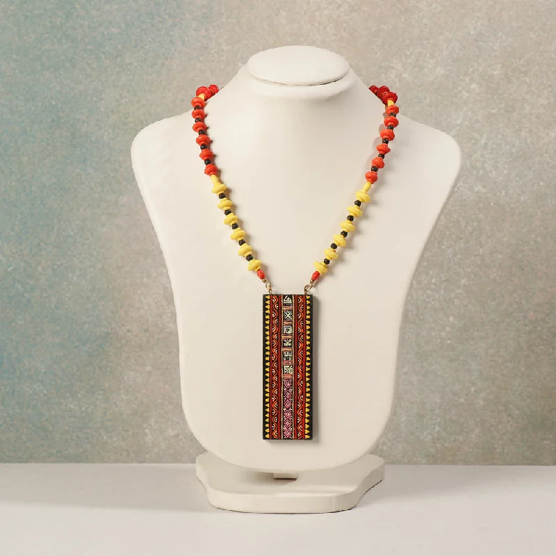 Flash Sale On Exquisite Jewelry – Don't Miss Out Miniature Handpainted Wooden Necklace With Beads Flash Sale On Exquisite Jewelry – Don't Miss Out Miniature Handpainted Wooden Necklace With Beads