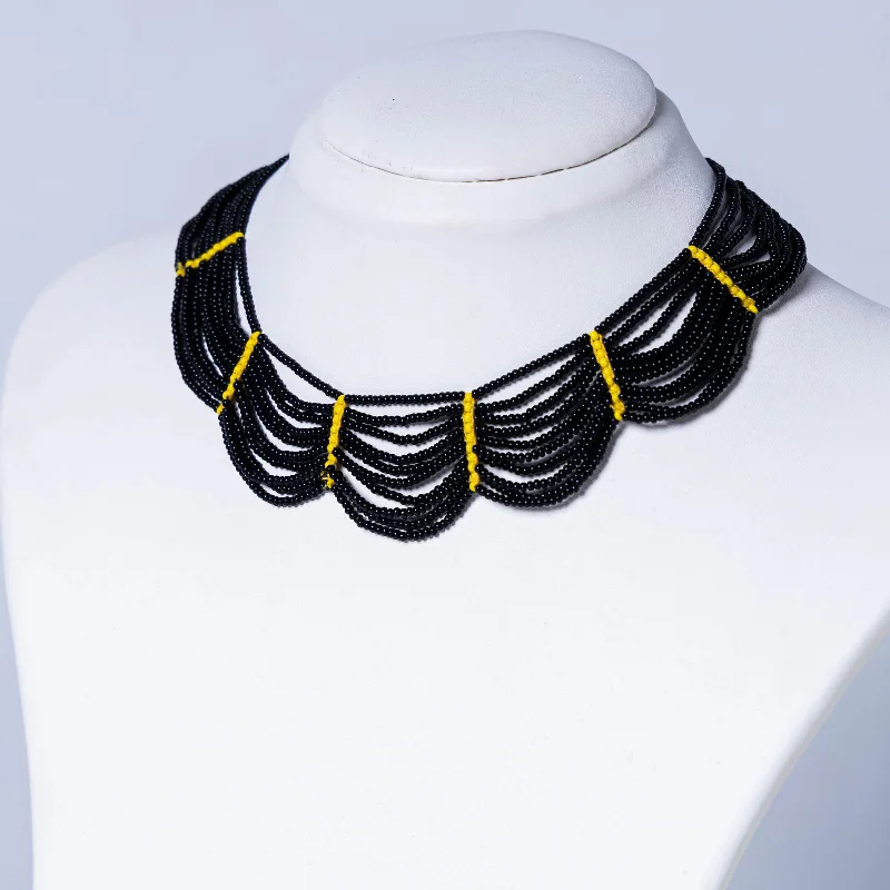 Handcrafted Jewelry Sale – Unique Designs At Low Prices Neemuch Handmade Beadwork Necklace by Pushpa Harit Handcrafted Jewelry Sale – Unique Designs At Low Prices Neemuch Handmade Beadwork Necklace by Pushpa Harit