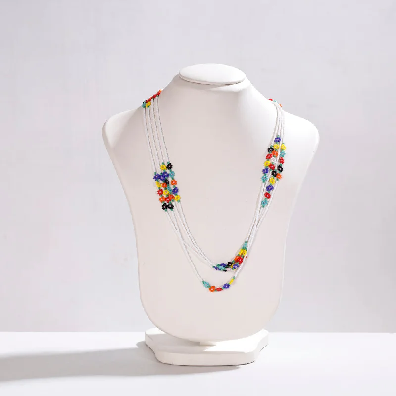 Grab Stylish Jewelry Before The Sale Ends Hapur Beadwork Necklace by Aagaz