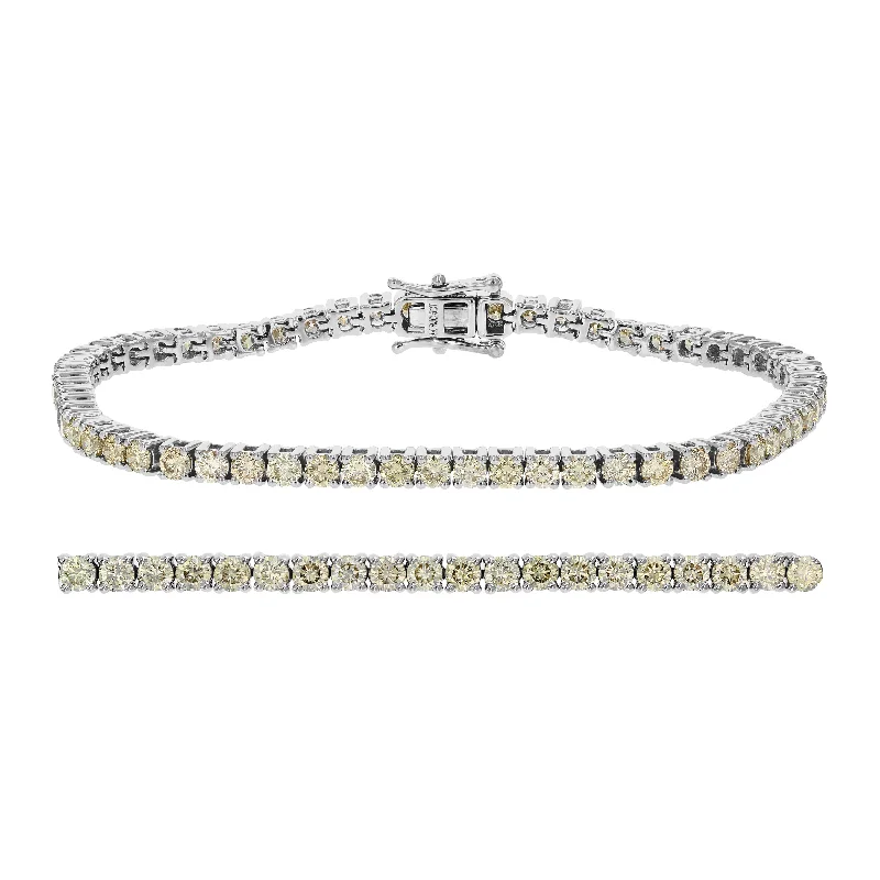 Personalized Jewelry Sale – Meaningful Gifts At Great Prices 5 cttw Diamond Tennis Bracelet 14K White Gold Round Prong Set 7 Inch