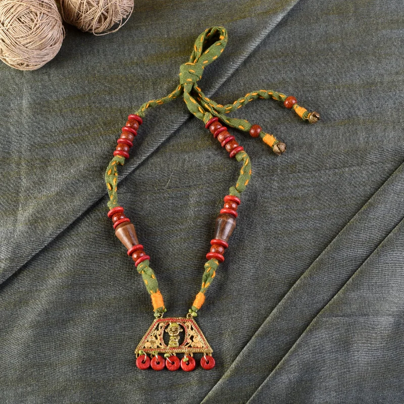The Perfect Accessory For Less – Jewelry Sale Live The Empress House Handcrafted Tribal Dokra Necklace in Forest Green The Perfect Accessory For Less – Jewelry Sale Live The Empress House Handcrafted Tribal Dokra Necklace in Forest Green