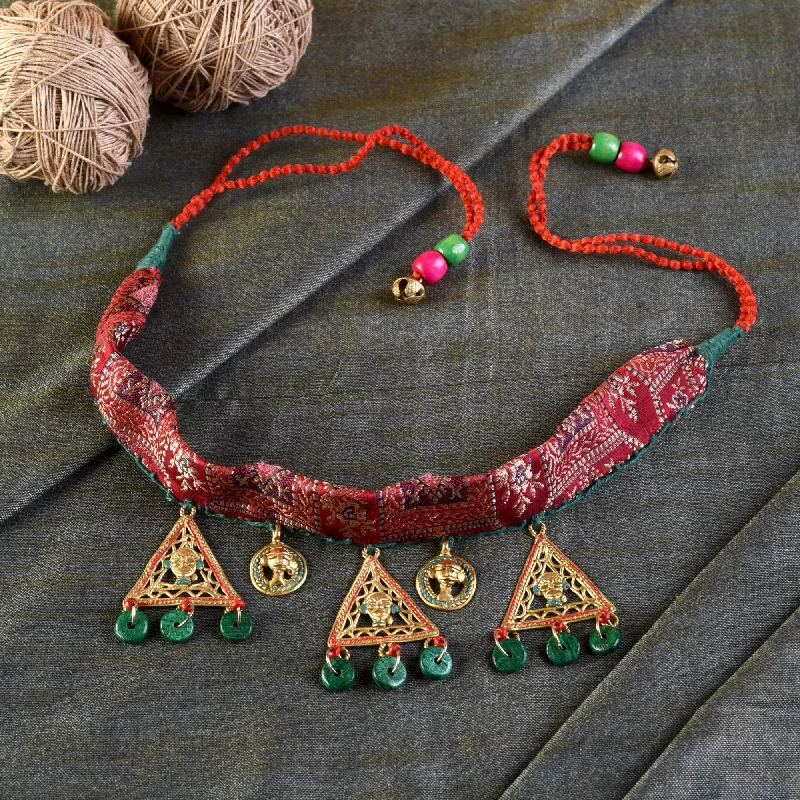 Jewelry Sale Alert – Shop Timeless Elegance Today The Empress Trinity Handcrafted Tribal Dokra Necklace Jewelry Sale Alert – Shop Timeless Elegance Today The Empress Trinity Handcrafted Tribal Dokra Necklace