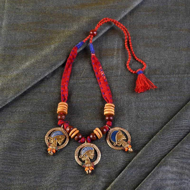 Get Your Favorite Jewelry At The Best Price The Waiting Empress Handcrafted Tribal Dokra Necklace Get Your Favorite Jewelry At The Best Price The Waiting Empress Handcrafted Tribal Dokra Necklace