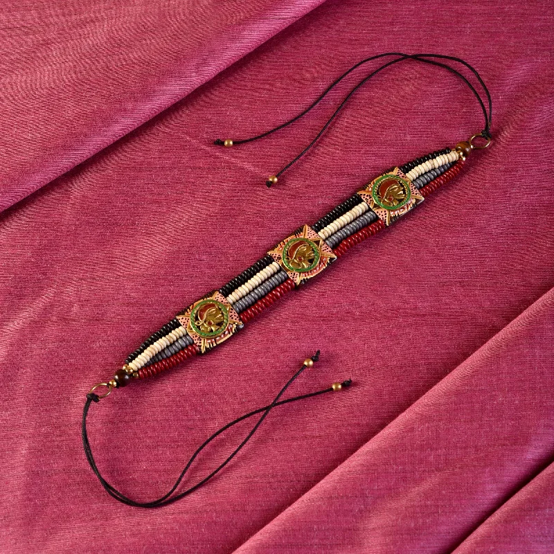 Timeless Jewelry At Special Discount Rates The Guards Of Empress II Handcrafted Tribal Dokra Square Choker Timeless Jewelry At Special Discount Rates The Guards Of Empress II Handcrafted Tribal Dokra Square Choker