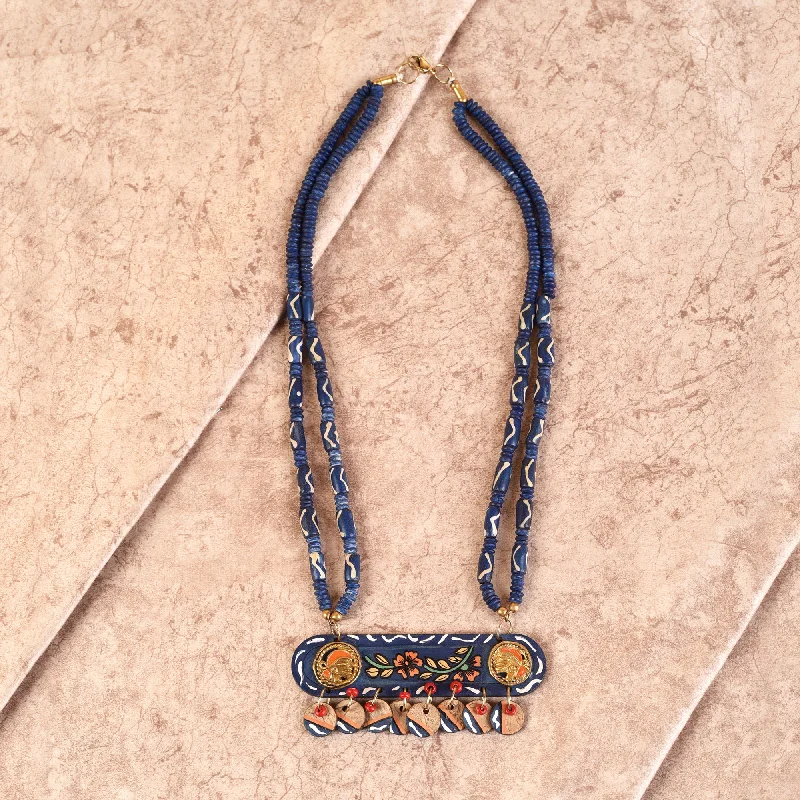 Bestselling Jewelry At Special Promotional Rates Mona-Lisa' Handcrafted Tribal Dokra Necklace Bestselling Jewelry At Special Promotional Rates Mona-Lisa' Handcrafted Tribal Dokra Necklace