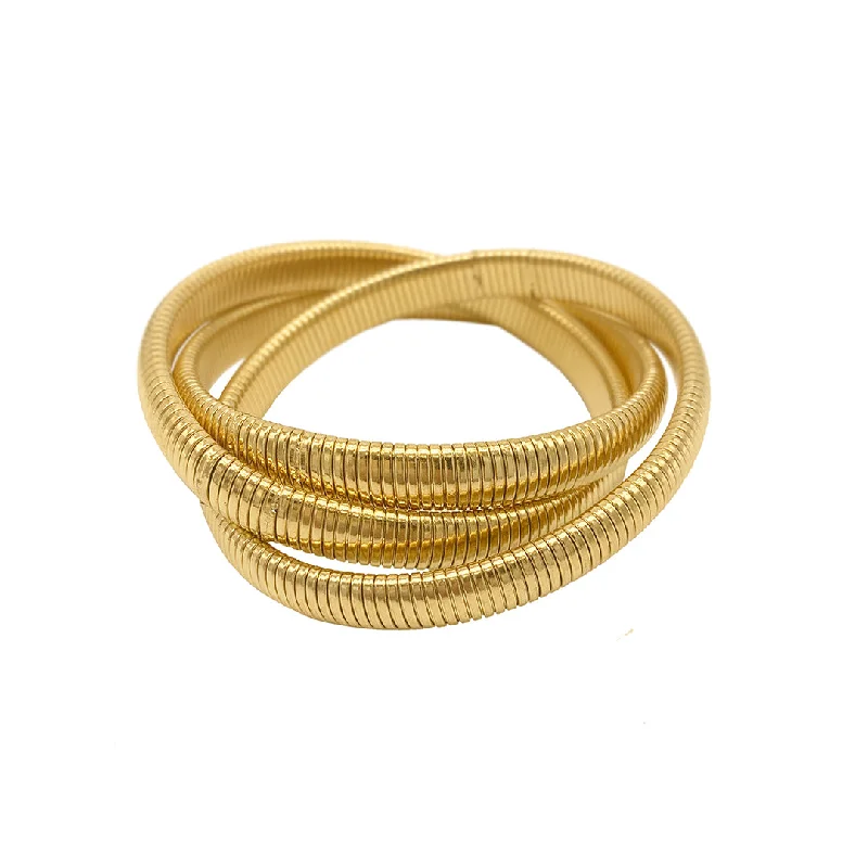 Sparkle More For Less – Jewelry Sale Happening Now Adornia Omega Chain Triplet Bracelet gold Sparkle More For Less – Jewelry Sale Happening Now Adornia Omega Chain Triplet Bracelet gold