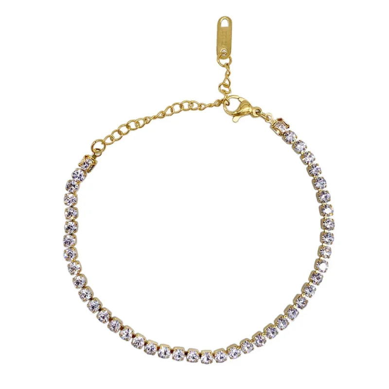Grab Stylish Jewelry Before The Sale Ends Adornia Water Resistant Tennis Bracelet gold Grab Stylish Jewelry Before The Sale Ends Adornia Water Resistant Tennis Bracelet gold